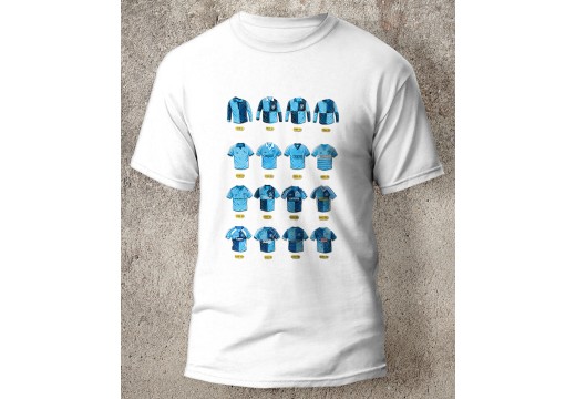 Wycombe Wanderers FC Retro Art Shirts T-Shirt Wycombe Wanderers FC Retro Art Shirts T-Shirt